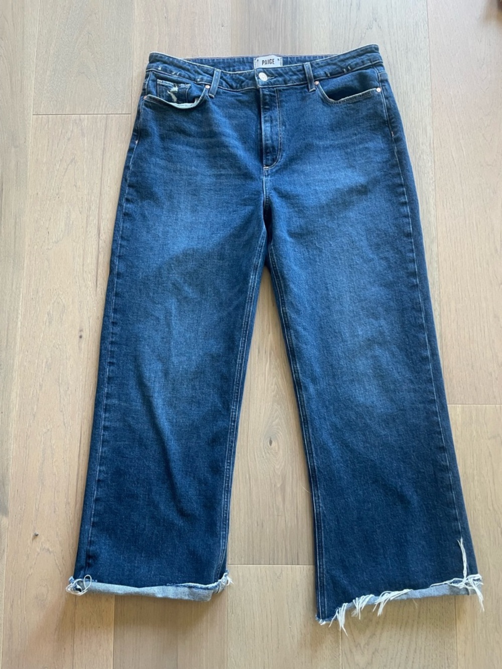PAIGE Leenah Wide Leg Jeans 32